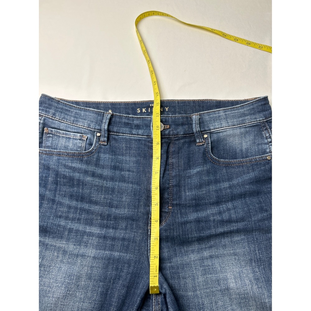 White House Black Market Blue Skinny Jeans - Picture 9 of 11
